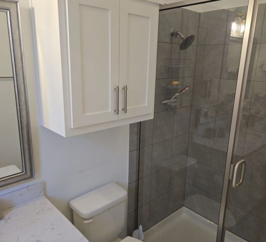 wall-mounted cabinet